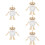 5Ensembles Planche Sensory Bois Multi Jouet Cognitif Enfants 10