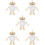 5Ensembles Planche Sensory Bois Multi Jouet Cognitif Enfants 8
