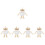 5Ensembles Planche Sensory Bois Multi Jouet Cognitif Enfants 5