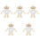 5Ensembles Planche Sensory Bois Multi Jouet Cognitif Enfants 3