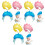 9Pièces -Chefs Lavage Enfants Casquette Douche Ajustable 3