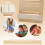1Pièces Porte- Bois Bureau Compact Multifonction 4