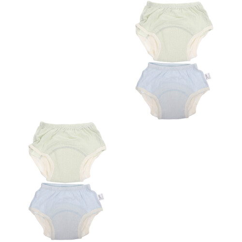 4Pièces Pantalons D'apprentissage Élastique Anti- 2