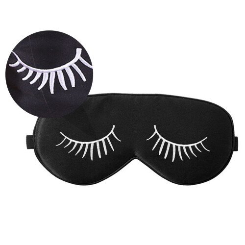 Silk Eyepatch Sleeping Eyeshade Cover Eye Patch Portable Eye Mask 2