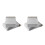 100Pcs Grey Poly Mailers Envelopes Postal Bags with Self Seal 6