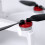 4Pièces Protection Drone Accessoires Rouge En Aluminium 6