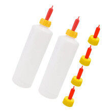 Livestock Feeding Bottle Set for Goats Sheep Calves – Easy Clean Design and Steady Milk Flow