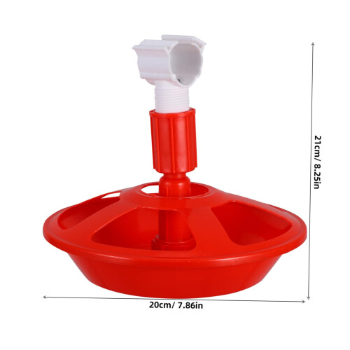 Automatic Chicken Waterer with Leakproof Base, Poultry Water Feeder for Chicks Ducks Quails 1