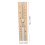 Sauna Hourglass Timer with Durable Wooden Frame for Spa and Bath, Wall Mounted for Visual Interval Tracking 2