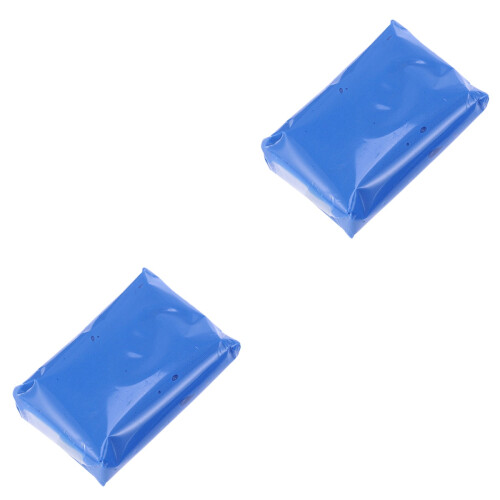 2Stk Blau Auto Tonbar Für Rost Schlamm Leicht Formbar 2
