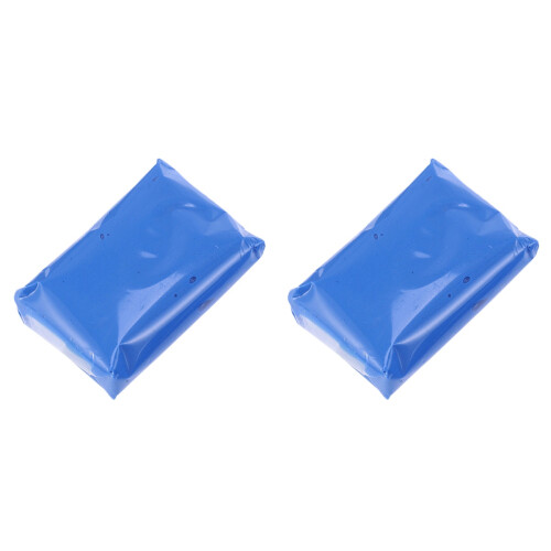 2Stk Blau Auto Tonbar Für Rost Schlamm Leicht Formbar 1