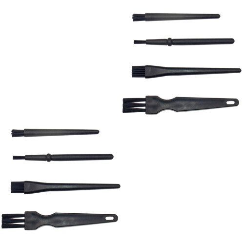 8Stk Schwarz Nylon Bürste Anti Static Keyboard Computer 2