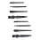 8Stk Schwarz Nylon Bürste Anti Static Keyboard Computer 7