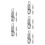 15Pcs Silver Quick Release Snap Hooks Metal Rope Clips for Bags 9