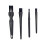8Stk Schwarz Nylon Bürste Anti Static Keyboard Computer 9