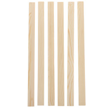 24Stk Holzleisten Tonhandwerk Täglicher Gebrauch Beige Robust Guide