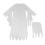 3Sets Mysterieuze Ghost Wit Vrouwen Halloween Cosplay 2