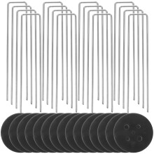 40Sets Metall Erdanker U-Förmig Für Garten Und Outdoor Nutzung