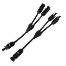 MC4 Solar Connectors Y Branch Adapter Cable Kit 1000V 20A Waterproof for Parallel Solar Panel Connection 3 Pairs