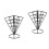 2Stk Appetizer Rack , Cone Baskets Für Und Snacks 5