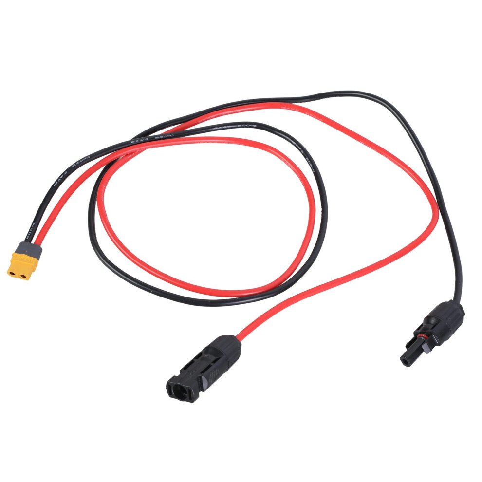 12Awg Xt60 To Solar Panel Extension Cable For Power Station Battery Charging Outdoorready 9099447405791