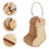 2Sets Große Garnspulen Garnwickler Stickzubehör Holz Metall 11