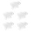 5Stk Filteraufbewahrung Elegant Transparent 8