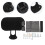 2Sets Soft Black Office Chair Headrest Adjustable Neck Support Pillow 8