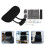 2Sets Soft Black Office Chair Headrest Adjustable Neck Support Pillow 10