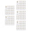1000Pièces Pompons Blancs Pour , Porte-Clés Accessoires Sac 4