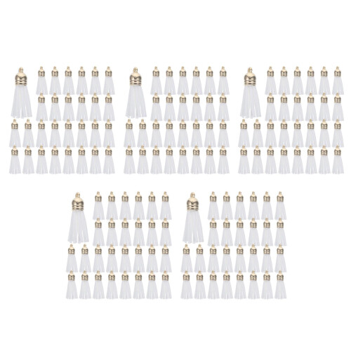 1000Pièces Pompons Blancs Pour , Porte-Clés Accessoires Sac 2