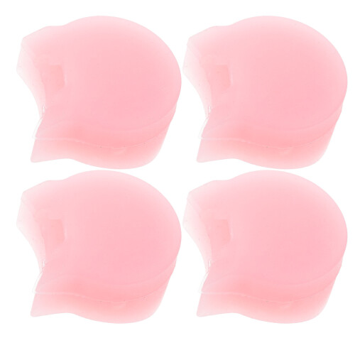 8Pièces Accessoire Clarinette Repose-Doigts Rose Silicone Pratique 1