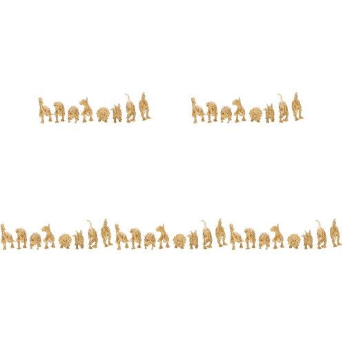 40Stk Künstliche Dinosaurier Spielfiguren 2