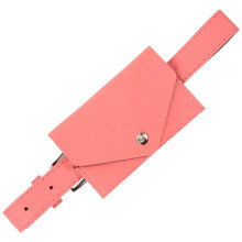 2Stk Kinder Gürteltasche Pink Kunstleder Vielseitig