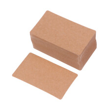 3Stk Braune Kraft Karten Blanko Notiz- Und Grußkarten Schreiben