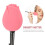 Roter Beauty Brush Foundationspinsel Make-Up Zubehör 5