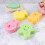 4Pièces Éponges Douces Pour Adorable Multicolores 4