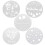 1Set Multi Plastic Coffee Stencils DIY Latte Art Tools for Home Use 1