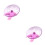 2Pièces Roue D'exercice Violet Pour Petits Animaux Saine 8
