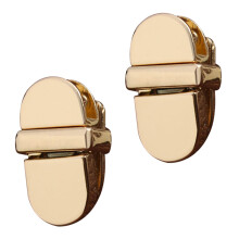 2Sets Klassieke Vintage Handtas Sloten Zinklegering Goud