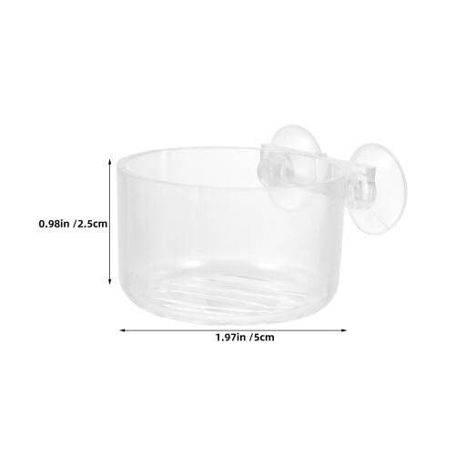 8 Pièces Assiette Transparente Pour Crevettes 2