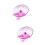 2Pièces Roue D'exercice Violet Pour Petits Animaux Saine 9