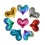21Pièces Sequins Amour Assortis Enfants Accessoires Créatifs DIY 10