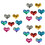 21Pièces Sequins Amour Assortis Enfants Accessoires Créatifs DIY 6