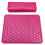 3Pièces Coussin PU Cuir Rosé Pour Salon Et Déco 1