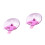 2Pièces Roue D'exercice Violet Pour Petits Animaux Saine 6