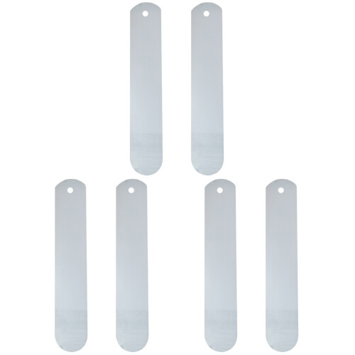 6Pièces Support Aluminium Argenté Pour Sublimation Durable 1