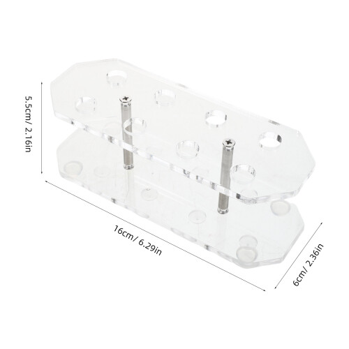 Support Transparent Pour 8 Fléchettes En Acier 2