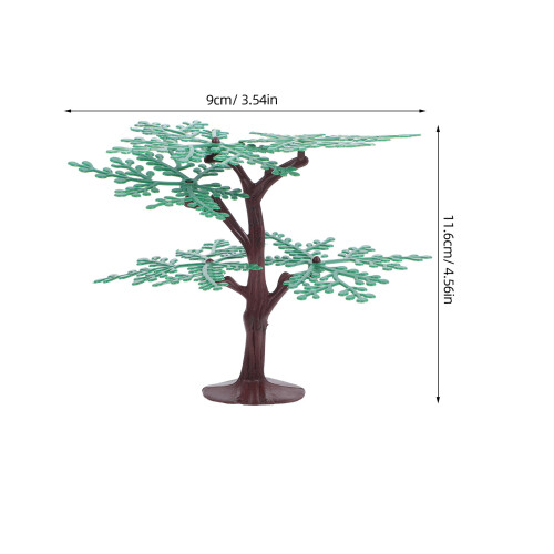 12St Realistische Mini Plastic Voor Modelspoor Diorama Landschap 1
