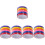 30 Rolls Sticky Ball Tape Gift Casual Plastic 9